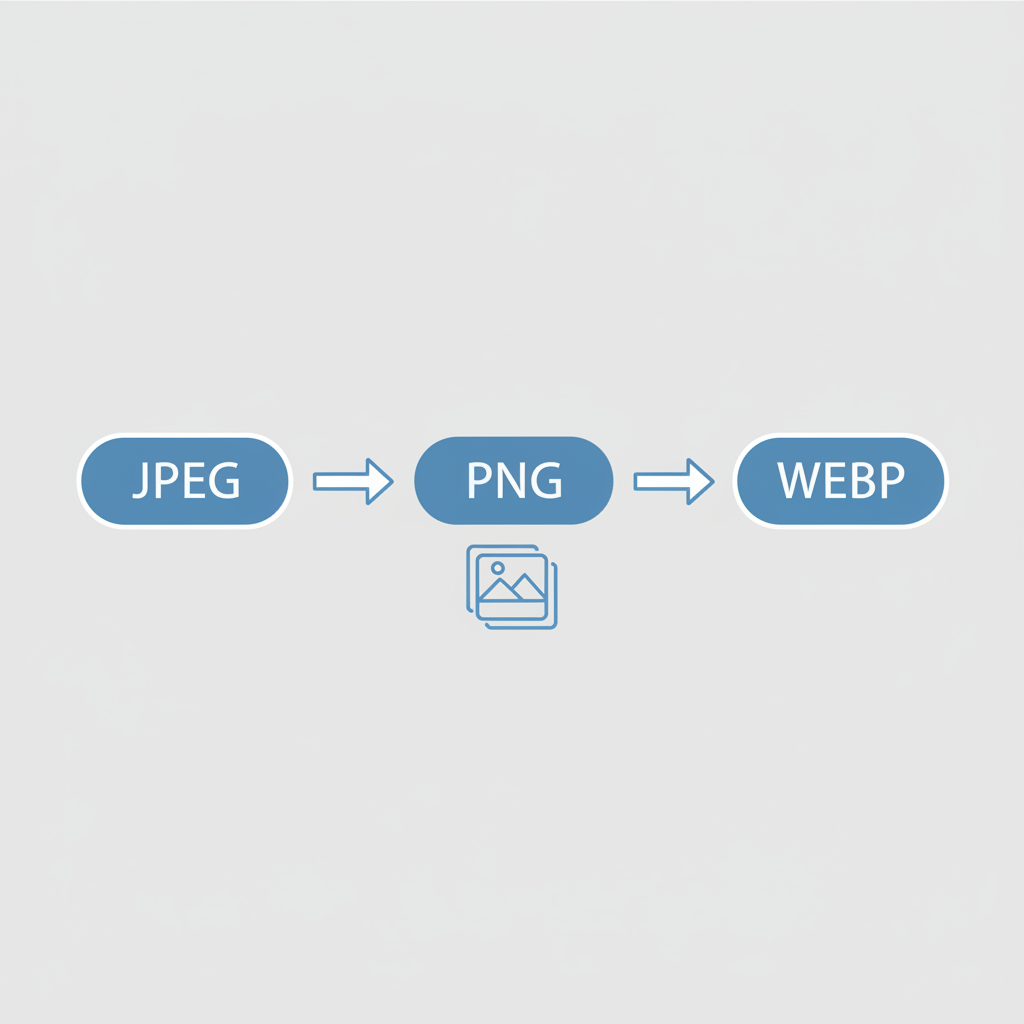 Online image format converter — convert JPEG, PNG, WebP, GIF and AVIF instantly